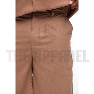 Nouvelle Collection – Ensemble Décontracté Homme Été : T-shirt Manches Courtes Tricoté Respirant et Short Uni avec Logo Personnalisable – Vente Flash - Product Image 3