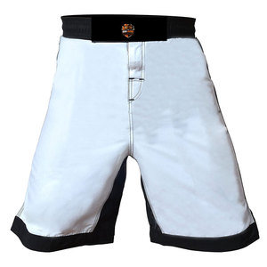 Fight <b>Shorts</b> Durable Lightweight Polyester/Cotton Fabric Quick Dry Front Logo for MMA <b>Muay</b> <b>Thai</b> Matches Wholesale - Product Image 1