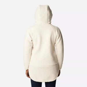 Streetwear Outdoor Clothing Manufacturer Fashion Sherpa Wool Zip up Jacket Custom Print Women Sherpa Polar Fleece Jacket Woman - Product Image 2