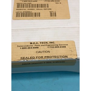 M.E.C. Pedestal Tech MEC81104-105R, Domos, 150 mm - Equipo y Piezas de Semiconductores de Confianza de Tradicción Global - Product Image 6