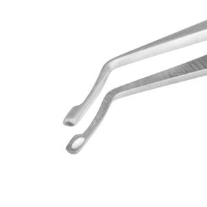 10 cm Stainless Steel Capsule Forcep New Arrival Manual Power Source 45 Degree Curved Surgical Instrument by <b>Blush</b> surgical - Product Image 3