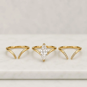 Anillo Personalizado con Grabado, Joyería de Moda de Acero Inoxidable para Mujer, Venta al Por Mayor - Product Image 1