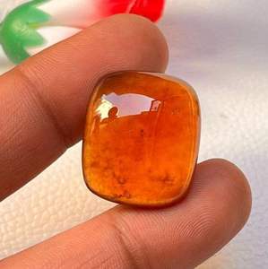 พลอยเฮสโซไนต์ธรรมชาติทรงคุชชั่นเจียระไนขนาด 25x23 มม. สำหรับทำเครื่องประดับเงินขายส่ง - Product Image 5