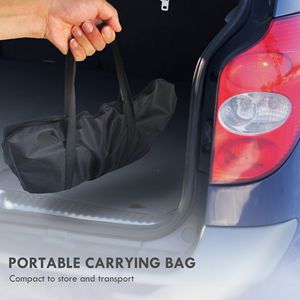 Tavolino da Caffè 3 in 1 con Braciere a Legna Nero, Montaggio Rapido e Borsa per il Trasporto, per Uso Esterno e Installazione Termica - Product Image 6