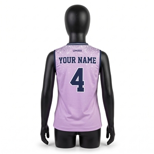 Ensemble d'uniformes de volley-ball sans manches pour jeunes filles, personnalisé, avec maillot sublimé à col en V et short plissé, kit d'équipe de club, numéro 100 % polyester - Product Image 2