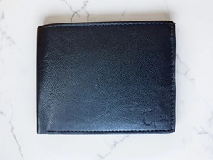Wholesale Large-Capacity Business Slim <b>Bifold</b> <b>Wallet</b> - Premium Open Short PU <b>Leather</b> Card Organizer with Cash Pocket - Product Image 1