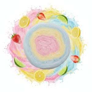 Meilleure vente coréenne : Barbe à Papa Super Acidulée 9g, Saveurs Fruitées Multicolores, Goût Sucré, Sachet Prêt à Consommer - Product Image 5