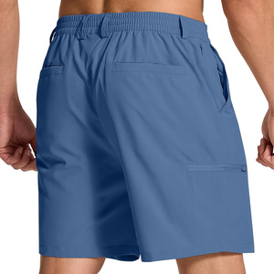 Shorts de golf pour hommes, design personnalisé, légers, athlétiques, 100% coton, anti-UV, toile, export Pakistan, fournisseur OEM, marchés mondiaux - Product Image 4