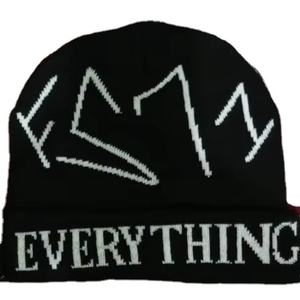 หมวกบีนนี่ถักลายการ์ตูนสไตล์วินเทจ ระบายอากาศได้ดี สำหรับผู้ใหญ่ 男女兼用  ถักลายเคเบิ้ล  อะคริลิก  ปักลาย 3 มิติ  เหมาะสำหรับเล่นสกีและกีฬา - Product Image 1