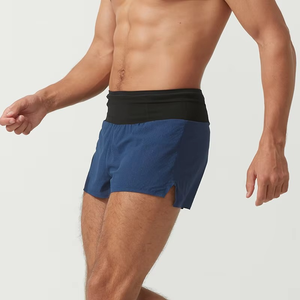 Men's High Street Double <b>Layer</b> Breathable Eco-Friendly Polyester/Mesh Fitness Gym Training Sports Shorts Quick Dry Workout - Product Image 6