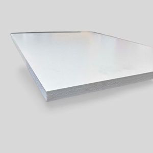 Custom Cut 20mm Thick Fire Resistant PVC Wood Plastic Composite Board for Interior Furniture - Product Image 1