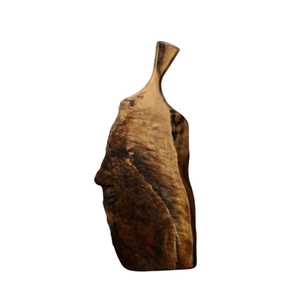 Planche à charcuterie en bois massif durable, plateau de service en bois artisanal unique avec poignée pour restaurants et décoration intérieure - Product Image 1