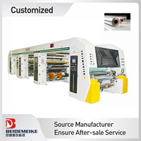 Machine de laminage sans solvant triplex haute vitesse pour lamination d'aluminium/PET des emballages alimentaires, haute performance