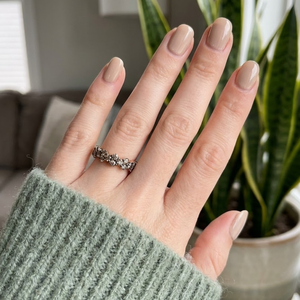 Anillo de Oro Rosa Sólido de 18k de Alta Calidad, con 45 Diamantes Marrones Champagne de 2.24CT, Corte Brillante, Estilo Clásico para Fiesta, Venta al Por Mayor en China - Product Image 3