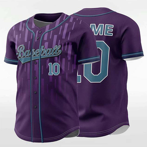 Maillot de baseball performant sublimé pour l'entraînement, les compétitions et l'usage sportif quotidien - Product Image 1