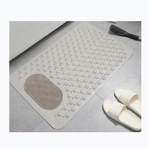Tapis de salle de bain antidérapant en PVC, sans odeur, tapis de massage pour le bain - Product Image 1