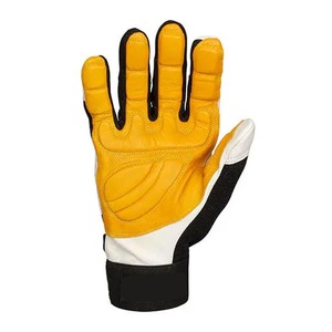 Guantes Tácticos para Exteriores, Negros y Blancos, de Poliéster, con Correa de Muñeca Ajustable, Equipo de Protección para Hombre - Product Image 4