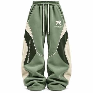 Hot Selling Factory Price <b>Men</b> Lightweight Casual Mid Baggy <b>Trouser</b> Quick Dry Breathable Polyester/Cotton <b>Drawstring</b> Closure New - Product Image 4