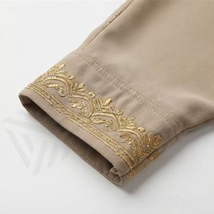 Nouvelle arrivée : Abaya pour femmes, robe musulmane à manches longues faite à la main, taille adulte, design personnalisé, vêtements modestes dessinés à la main - Product Image 5