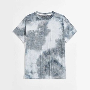Camiseta de Hombre de Algodón Pesado con Lavado Ácido - Gris Retro - Material Sostenible - Corte Moderno Relajado - Calidad Premium Streetwear 2026 - Product Image 1
