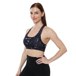 Sujetador Deportivo de Alto Soporte para Mujer, para Yoga y Gimnasio, con Logotipo Frontal, Diseño Personalizado, Impresión por Sublimación, Secado Rápido y Transpirable - Product Image 6