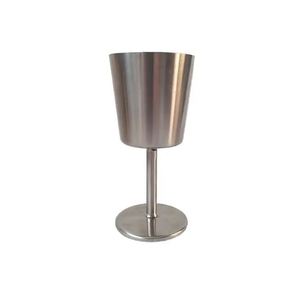 Verre à vin rouge en acier inoxydable doré personnalisable, gobelet à whisky en métal, coupe à champagne de table pour les fêtes - Product Image 3