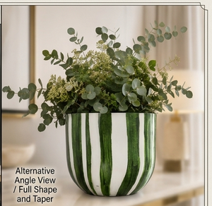Newest Design Eco-Friendly Vintage Iron Planter Pot <b>Sticker</b> Enamel Handmade for Home and Garden Decoration Customized - Product Image 3