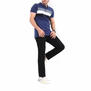 เสื้อโปโลผู้ชายลำลอง ขายดี ดีไซน์ใหม่ รับทำโลโก้ สีพื้น ระบายอากาศได้ดี - Product Image 3
