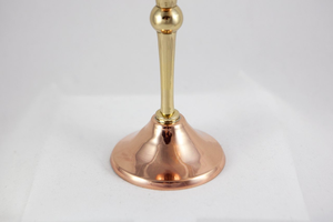 Copa de Cobre Martillada Artesanal con Detalles en Latón, Cáliz Vintage de Lujo para Bar, Mesa de Comedor y Decoración - Product Image 4