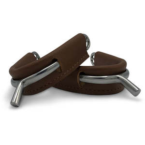 Fundas de Cuero para Espuelas de Equitación, Reutilizables, Duraderas, Ajustables, de Alta Calidad, Personalización en Acero Inoxidable Aceptada - Product Image 4