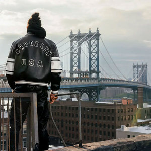 Dernier modèle de veste en cuir Avirex brodée, style streetwear, en cuir de vache véritable, pour homme, imperméable et coupe-vent, pour l'hiver - Product Image 4