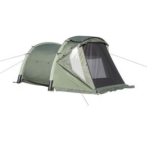Tenda da Campeggio Gonfiabile per 5-7 Persone con Veranda Zippata, Impermeabile PU2000mm, Cabina Familiare - Product Image 5