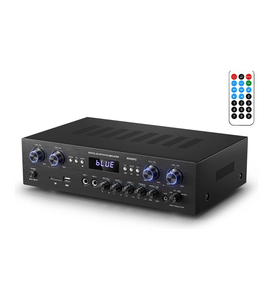 Amplificador de Audio Personalizado de Fábrica, Amplificador de Potencia Profesional de 4 Canales con Entrada XLR de 2000 Vatios y Salida Speakon, Venta al Por Mayor - Product Image 1