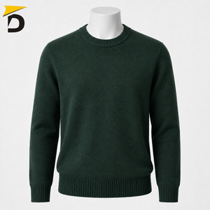 Pull en cachemire à col rond pour homme Darsa Impex, texture fine, chaleur naturelle, silhouette confortable, élégant pour tous les jours - Product Image 1