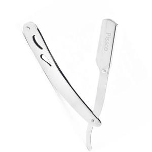Rasoir de barbier à lame droite en acier inoxydable, couteau de rasage pliable, rasoirs manuels pour la barbe - Product Image 2