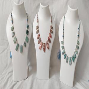 Cristal Natural, Rodonita, Amazonita, Piedras Preciosas al por Mayor, Cuentas de Ojo de Tigre, Collar de Cuentas, Hermoso, Súper Calidad - Product Image 1