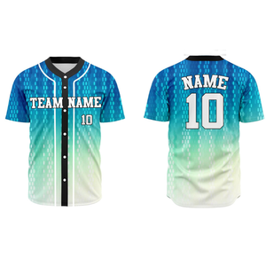 Maillot de baseball personnalisé en tissu doux et léger, sublimation, grande taille, coupe confortable, respirant, haute qualité, nouvelle arrivée - Product Image 4