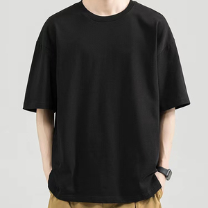T-shirt de sport personnalisé pour homme – 100 % coton et élasthanne, idéal pour la course, la gym et les loisirs, manches courtes, nouveau modèle vierge 2026 - Product Image 1