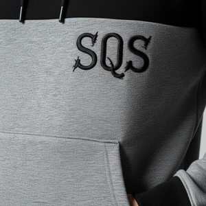 Sudadera Deportiva de Felpa de Algodón de Alta Calidad para Hombre, con Logotipo Personalizado Bordado, en Dos Colores, Negro y Gris, Precio Económico al por Mayor - Product Image 5