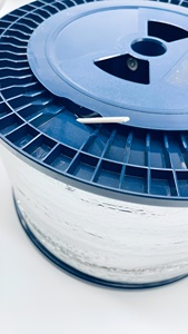 Câble de branchement FTTH Symco autoportant pour intérieur, 2 fibres G652D, câble à fibres optiques torsadées, longueur 500 mètres - Product Image 2