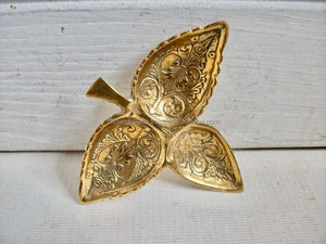Bulk Supply Hand-Carved Brass Trinket Dish Modern Metal Vanity Accessory Wedding Manufacturer Exporter - Product Image 5