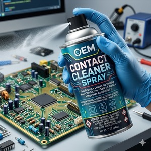 Limpiador Electrónico en Aerosol, Desengrasante para Electrónicos, Limpiador de Contactos Electrónicos, Solvente de Limpieza - Product Image 2