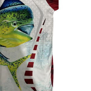 Camiseta de pesca de manga larga para hombre, tela con protección UV, ropa de exterior de manga larga, ajuste cómodo para hombre, pesca, caza - Product Image 2