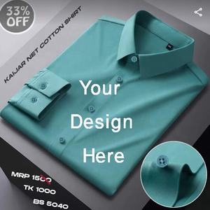 Camisas formales de algodón 100% de alta calidad para hombre, diseño de logotipo personalizado multicolor, temporada de otoño, suministro al por mayor, precio barato - Product Image 3