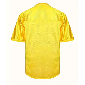 เสื้อผ้ากีฬาไซส์ใหญ่ เสื้ออเมริกันฟุตบอล MOQ ต่ำ ดีไซน์ล่าสุด เสื้ออเมริกันฟุตบอลแขนสั้น แห้งเร็ว - Product Image 3