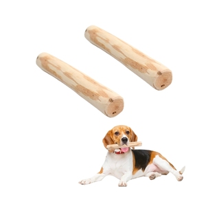 Juguete Masticable de Madera de Olivo para Perros, Ecológico, Quema Energía y Controla el Sarro Dental, Barra Sólida Segura para Dueños de Mascotas Felices - Product Image 1