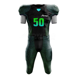 Uniforme de Fútbol Americano Sublimado de Diseño Personalizado de Alta Calidad, Uniforme de Fútbol Americano al Por Mayor con la Mejor Tela para Unisex - Product Image 1