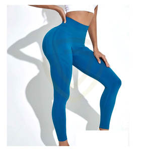 Leggings de Nuevo Diseño, Talla Grande, Cintura Alta, Deportivos, Ajustados, Sin Costuras, Cómodos, Elásticos, para Yoga - Product Image 4