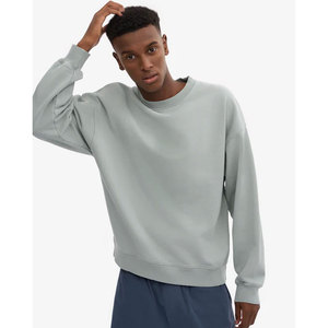 Sweat-shirt d'hiver à col rond pour homme, motif géométrique, vêtements d'extérieur chauds de haute qualité, sweat-shirt en polaire - Product Image 1
