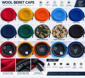 Béret en Laine Premium en Gros – Léger, Confortable, Idéal pour l'Hiver – Conception Personnalisée Disponible – Vente en Gros - Product Image 5